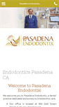 Mobile Screenshot of pasadenaendodontix.com